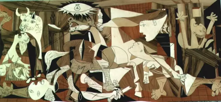 Батальный жанр. Пабло Пикассо. «Герника», 1937 Батальный жанр. Пабло Пикассо. «Герника», 1937