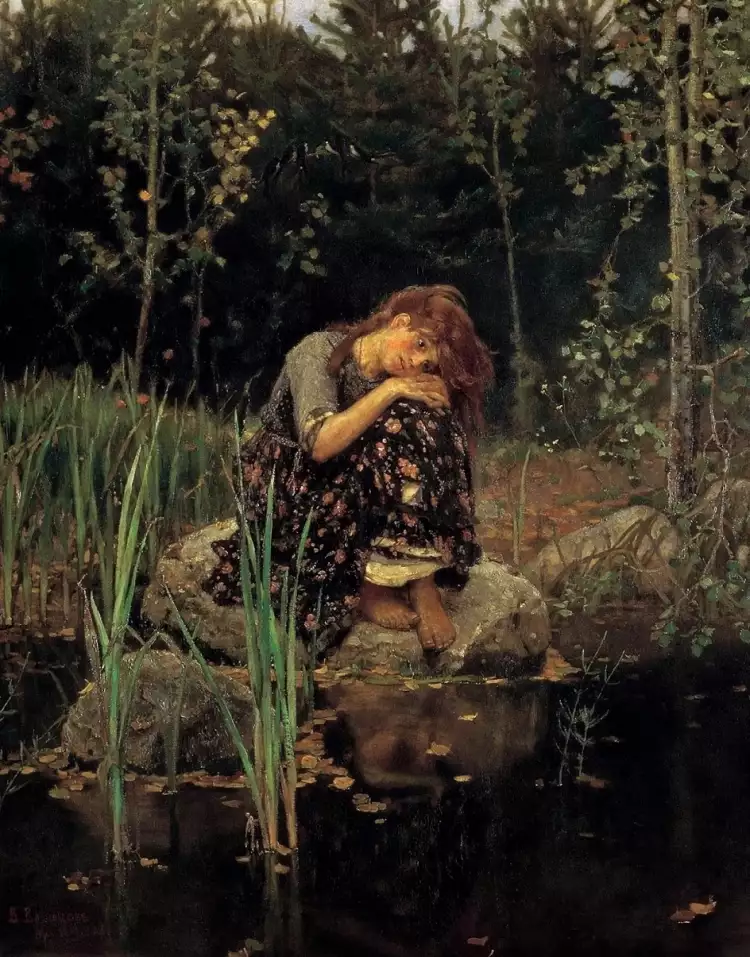 Виктор Васнецов. «Алёнушка», 1881