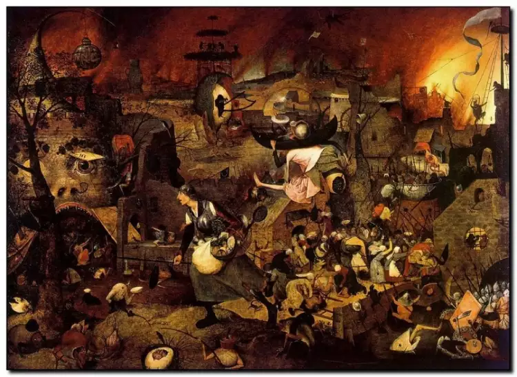 Питер Брейгель Старший, картина «Безумная Грета»