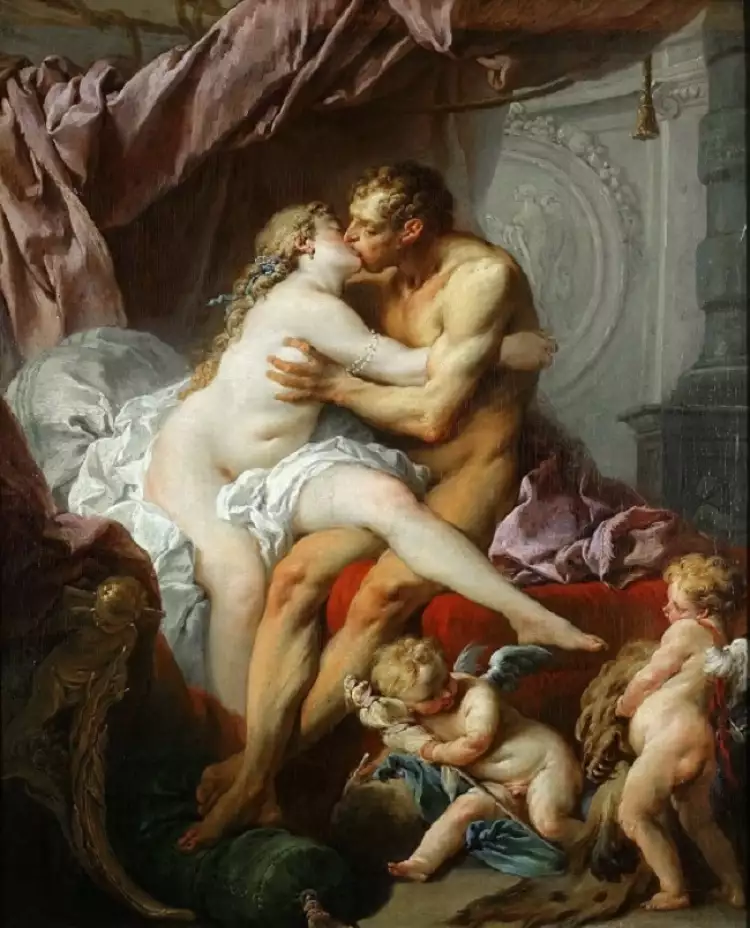 Rococo. François Boucher. Herkule et Omphale, 1735 Rococo. François Boucher. Herkule et Omphale, 1735