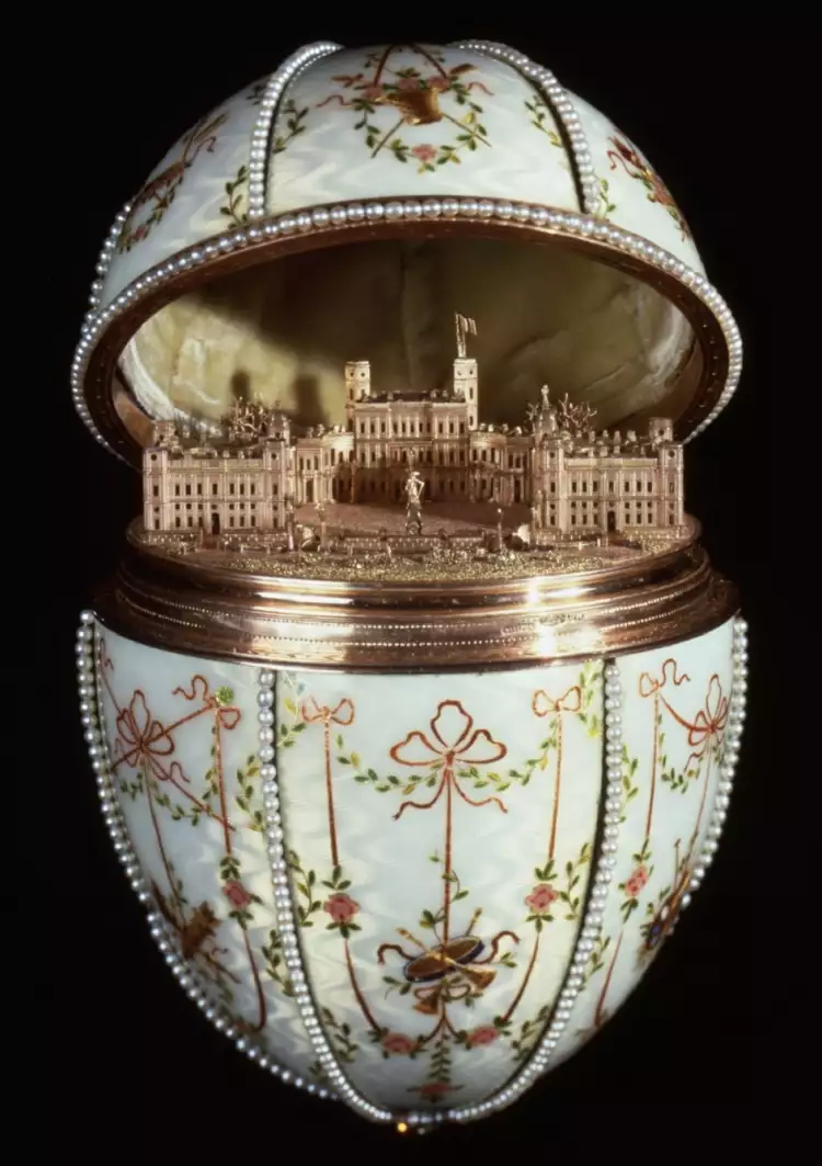Artist. Gatchina Palace (Fabergé egg) Artist. Gatchina Palace (Fabergé egg)