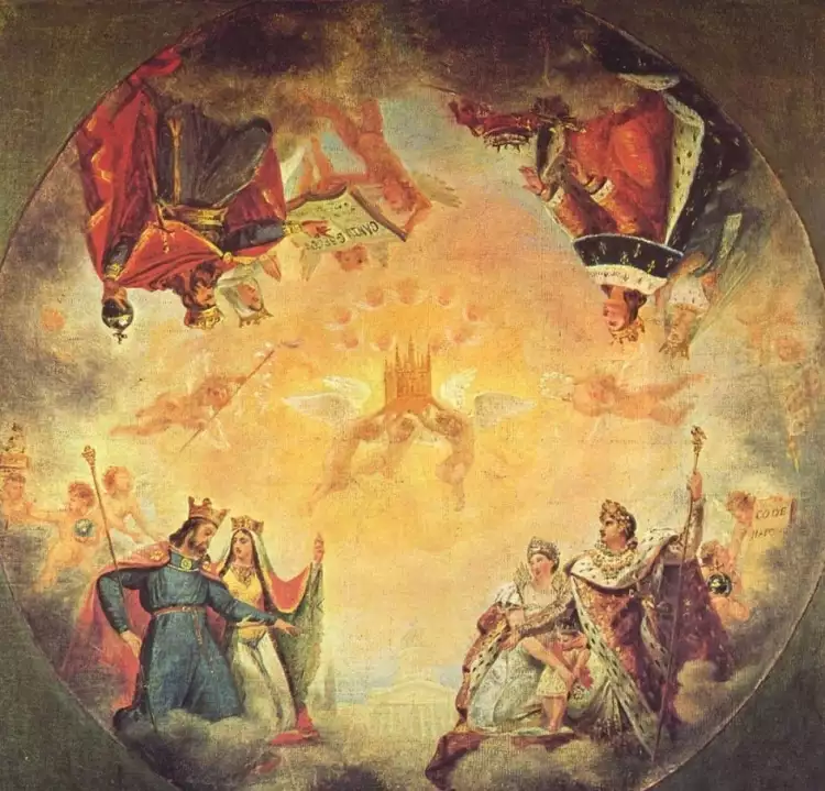 Антуан-Жан Гро. Первый этюд для купола Пантеона Антуан-Жан Гро. Первый этюд для купола Пантеона