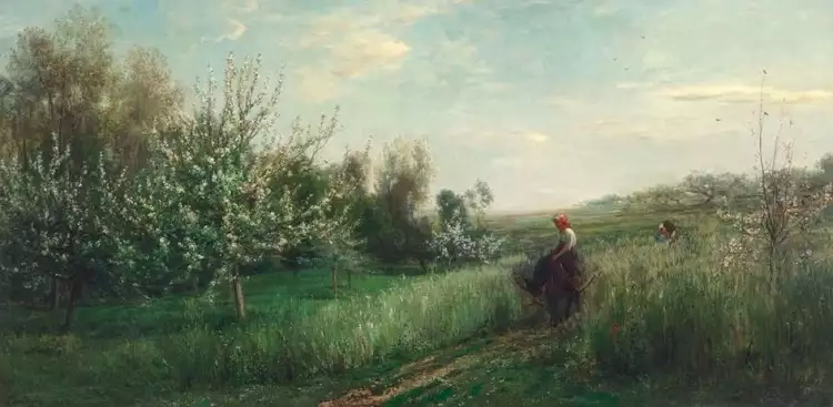 Шарль-Франсуа Добиньи. «Весна», 1857