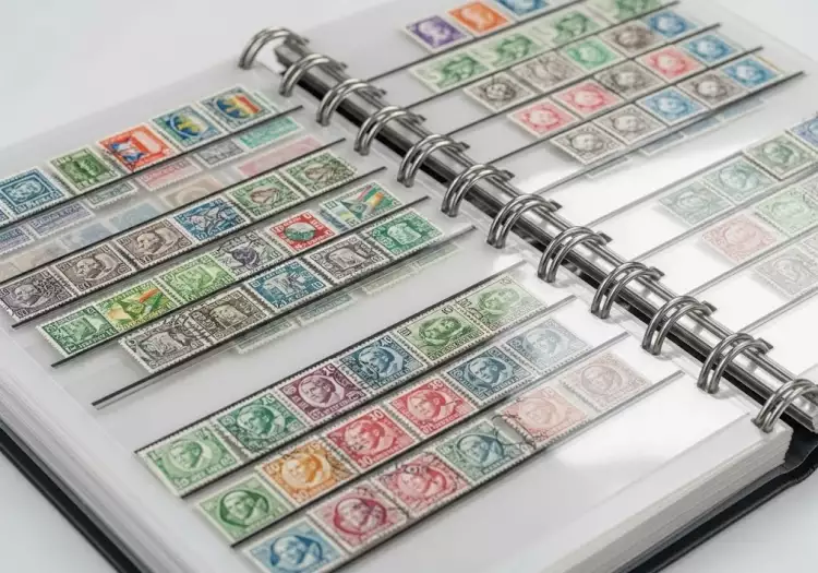 Кляссер для хранения и сортировки почтовых марок Кляссер для хранения и сортировки почтовых марок