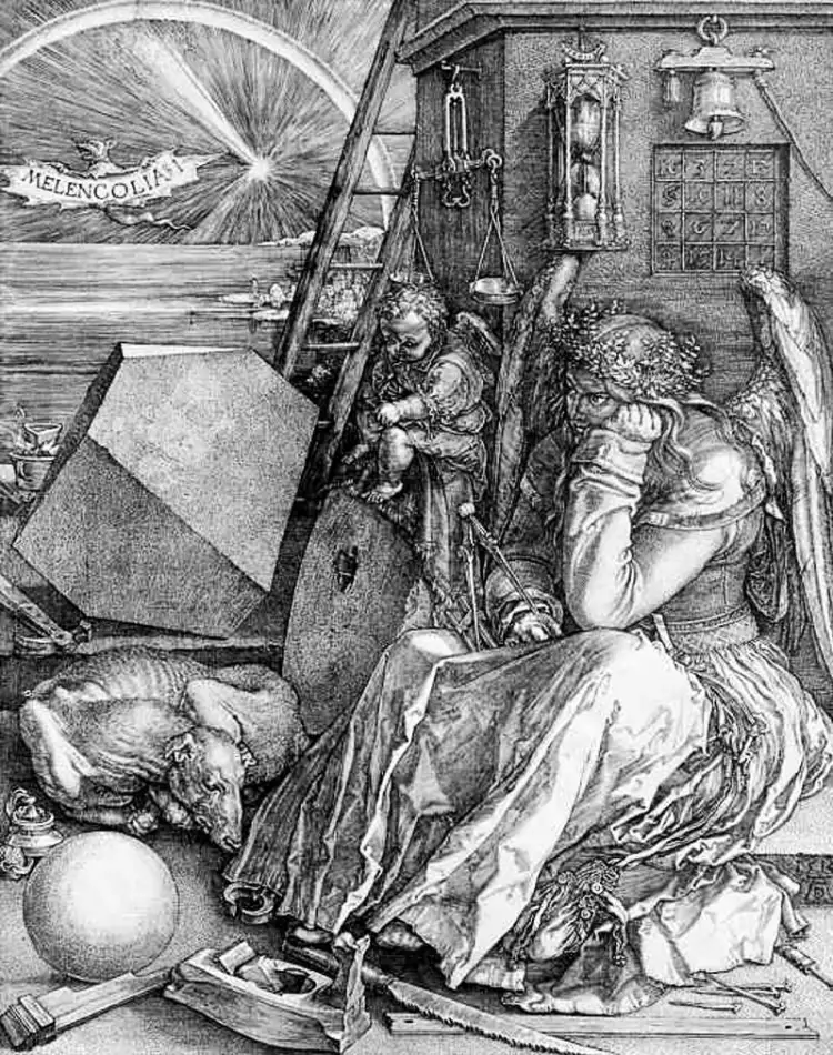 Гравюра А. Дюрера «Меланхолия»