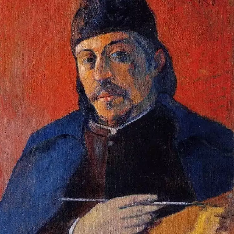 Автопортрет. Гоген Автопортрет. Гоген