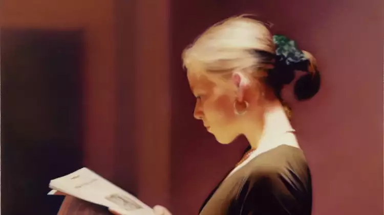 Герхард Рихтер. Картина «Чтение», 1994