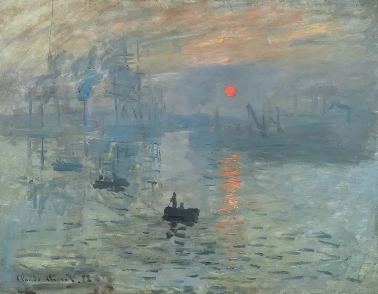 Импрессионизм. Клод Моне. «Впечатление. Восходящее солнце», 1872 Импрессионизм. Клод Моне. «Впечатление. Восходящее солнце», 1872