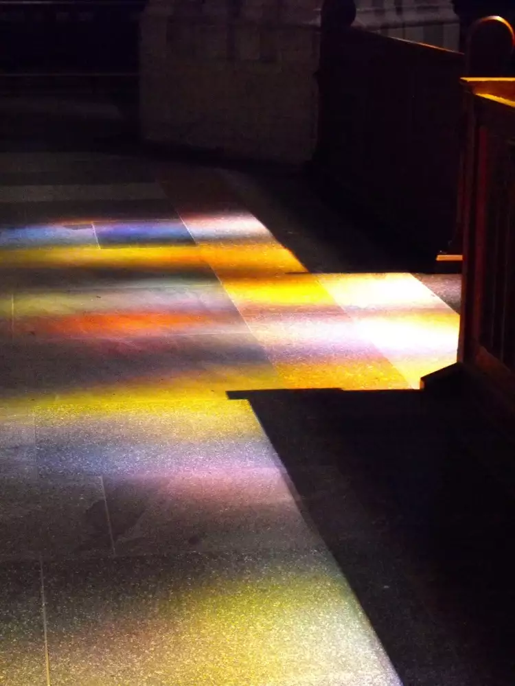 Le conceptualisme. Gerhard Richter. Chute de lumière sur le vitrail du Kölner Dom, 2007 Le conceptualisme. Gerhard Richter. Chute de lumière sur le vitrail du Kölner Dom, 2007