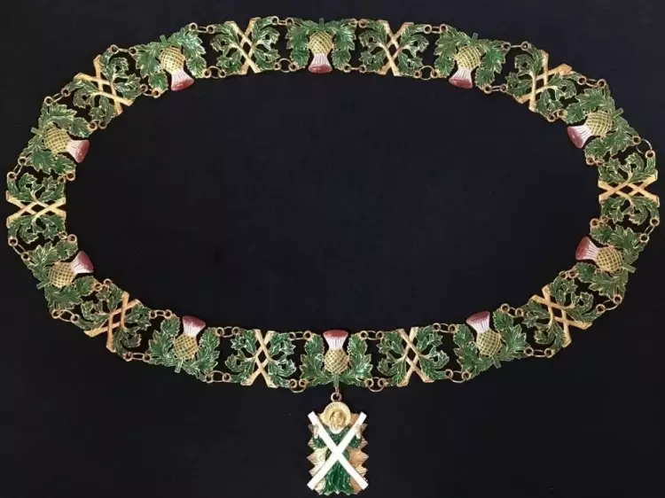 Орден Чертополоха. Орденская цепь Орден Чертополоха. Орденская цепь