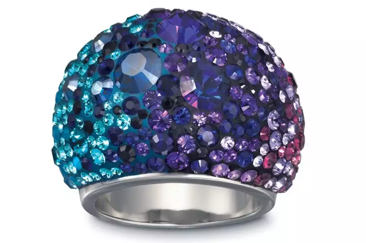 Даниэль Сваровски. Ювелирное изделие «Chic Purple Blue», конец ХХ века