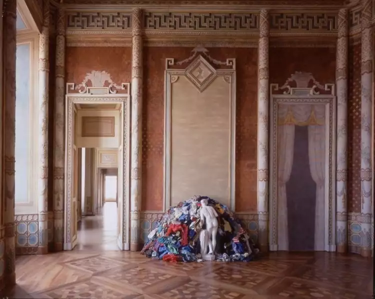 Арте повера. Микеланджело Пистолетто. «Венера тряпичная», 1967