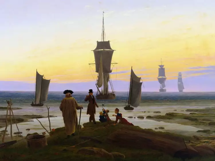 Каспар Давид Фридрих. «Этапы жизни», 1834 Каспар Давид Фридрих. «Этапы жизни», 1834