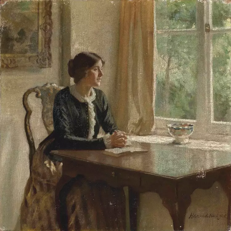 Гарольд Найт. «Девушка в черном жакете»