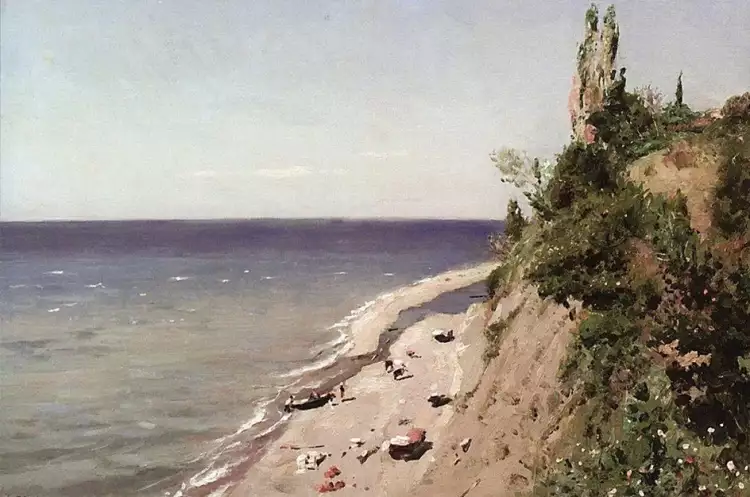 Владимир Маковский. Картина «Берег Крыма», 1889