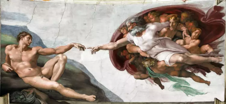 Renaissance. Michelangelo Buonarroti. The Creation of Adam, 1508-1512 Renaissance. Michelangelo Buonarroti. The Creation of Adam, 1508-1512
