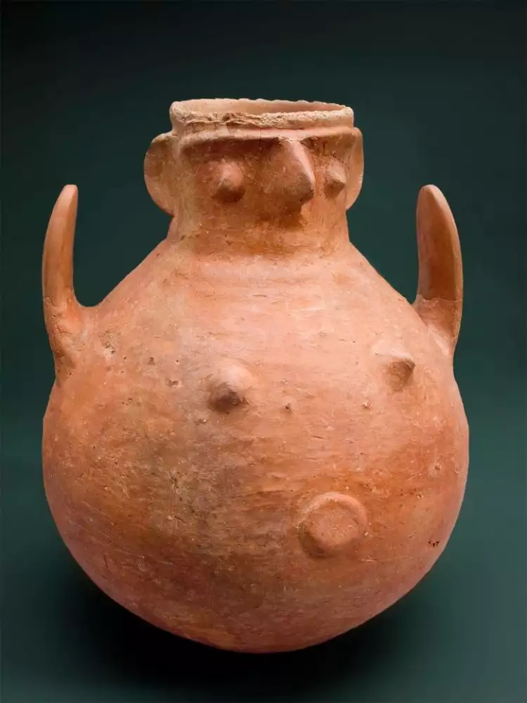 Терракотовая ваза, экспонат