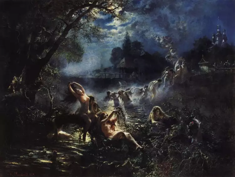Константин Маковский. «Русалки», 1879 Константин Маковский. «Русалки», 1879