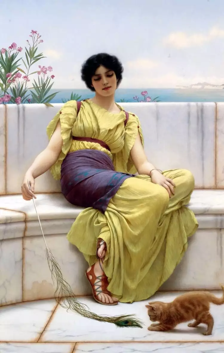 Джон Уильям Годвард. Праздность 1900