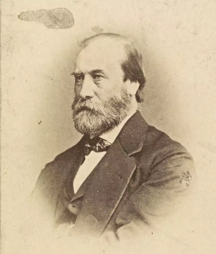 Адольф Тидеманд. Фотопортрет художника, 1870-е Адольф Тидеманд. Фотопортрет художника, 1870-е