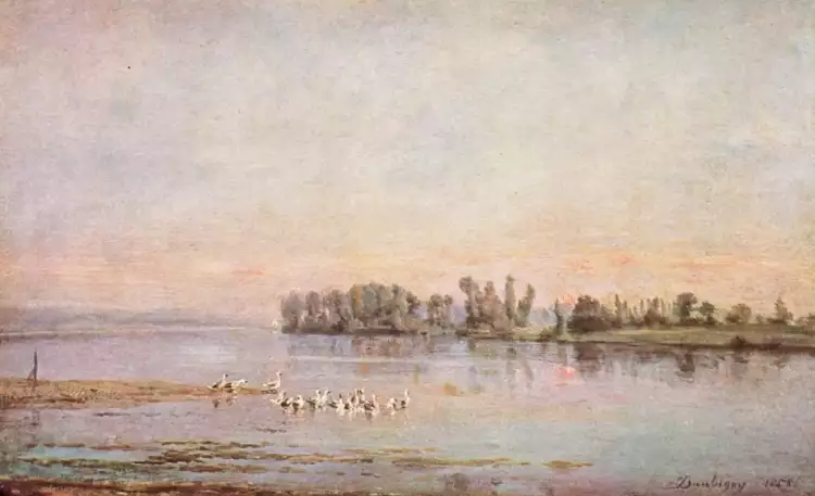 Шарль-Франсуа Добиньи. «Утро», 1858