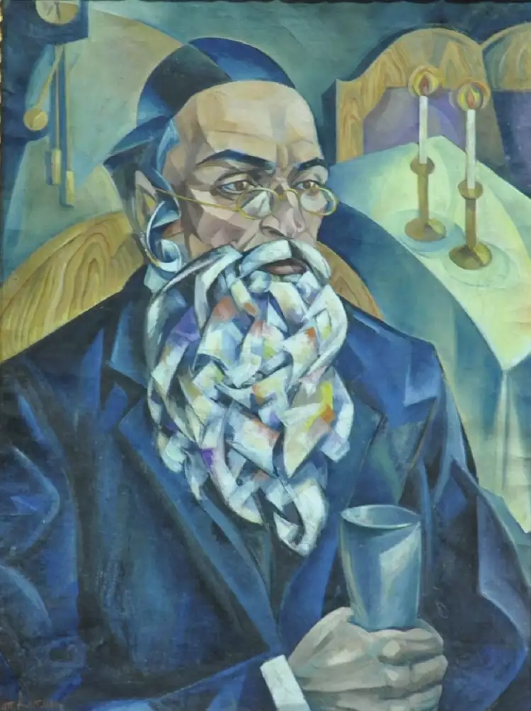 Натан Альтман. «Встреча Шаббата», 1910-е