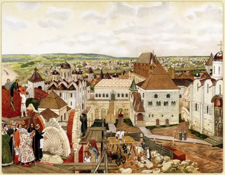 Apollinary Vasnetsov. Painting In the Moscow Kremlin
