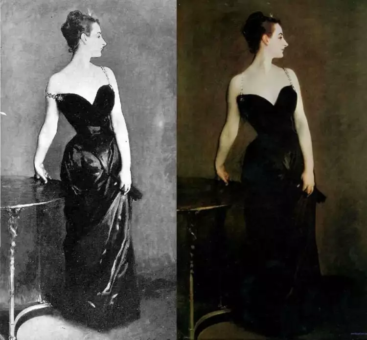 Portrait. John Singer Sargent. Portrait of Madame X, 1884 Portrait. John Singer Sargent. Portrait of Madame X, 1884
