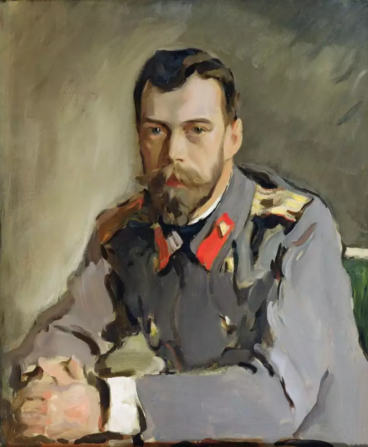 Валентин Серов. «Портрет Николая II», 1900