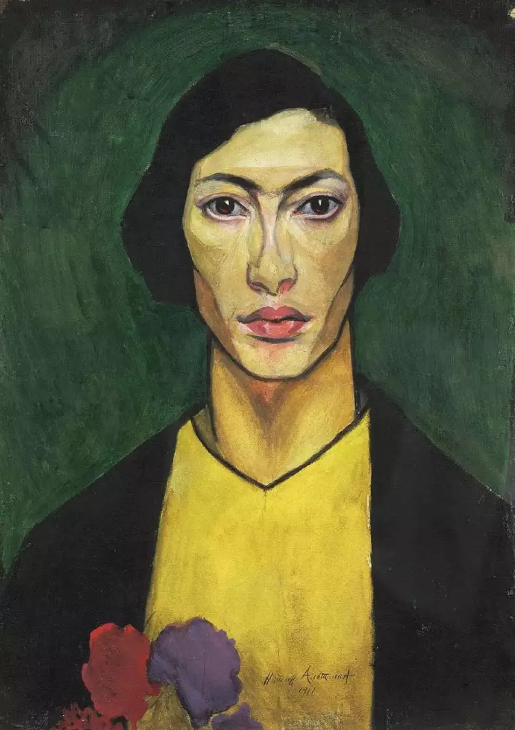 Натан Альтман. «Автопортрет», 1911