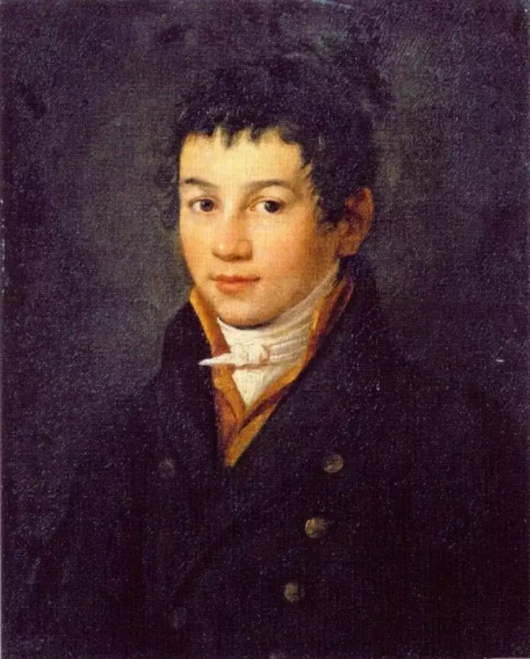 Алексей Егоров. Картина «Автопортрет», около 1800
