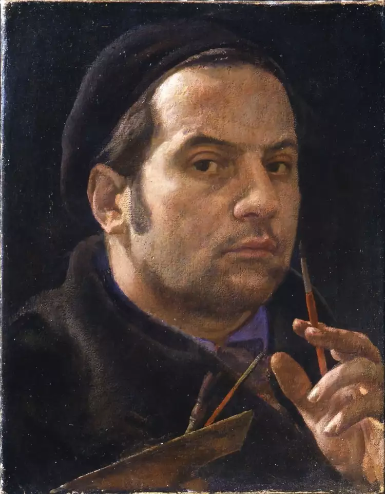 Пьетро Аннигони. «Автопортрет», 1947