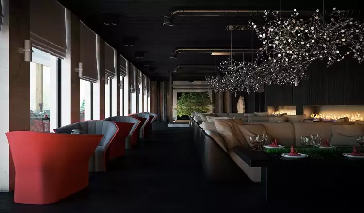 Стиль лаунж в интерьере. Интерьер ресторана в стиле лаунж