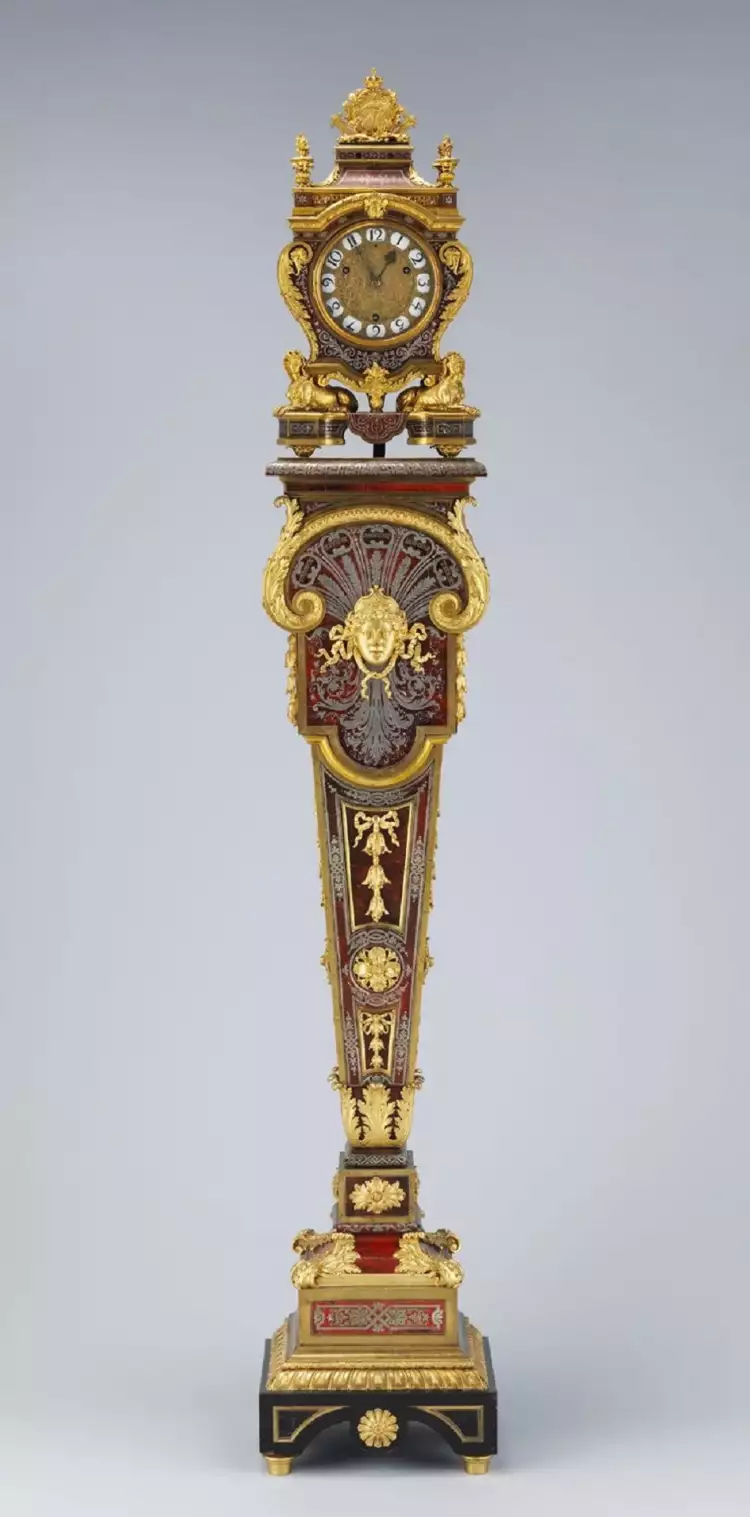 Андре-Шарль Буль. Часы на пьедестале, 1690