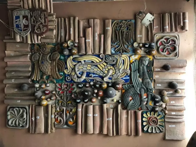 Панно. Декоративное панно в интерьере отеля, ХХ век Панно. Декоративное панно в интерьере отеля, ХХ век