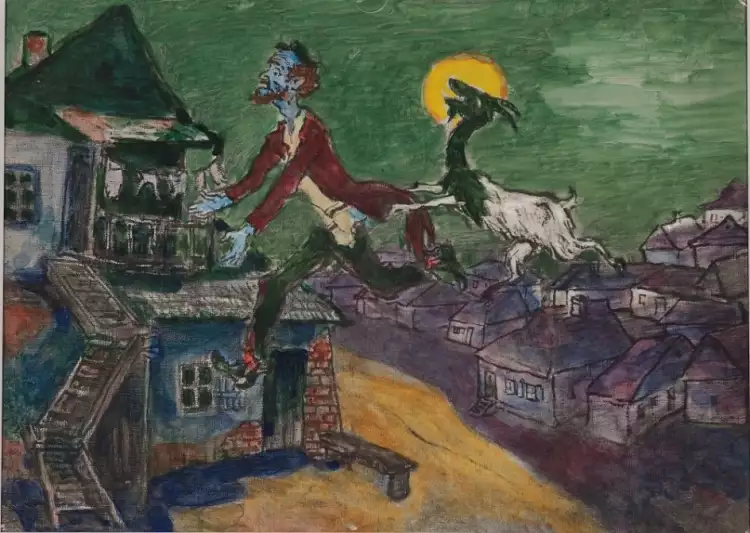 Натан Альтман. «Заколдованный портной», 1963