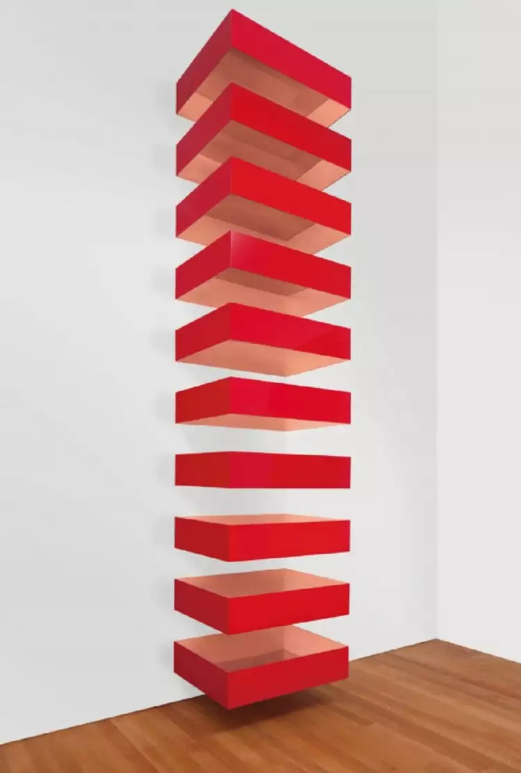 Дональд Джадд. Скульптура «Без названия», 1989