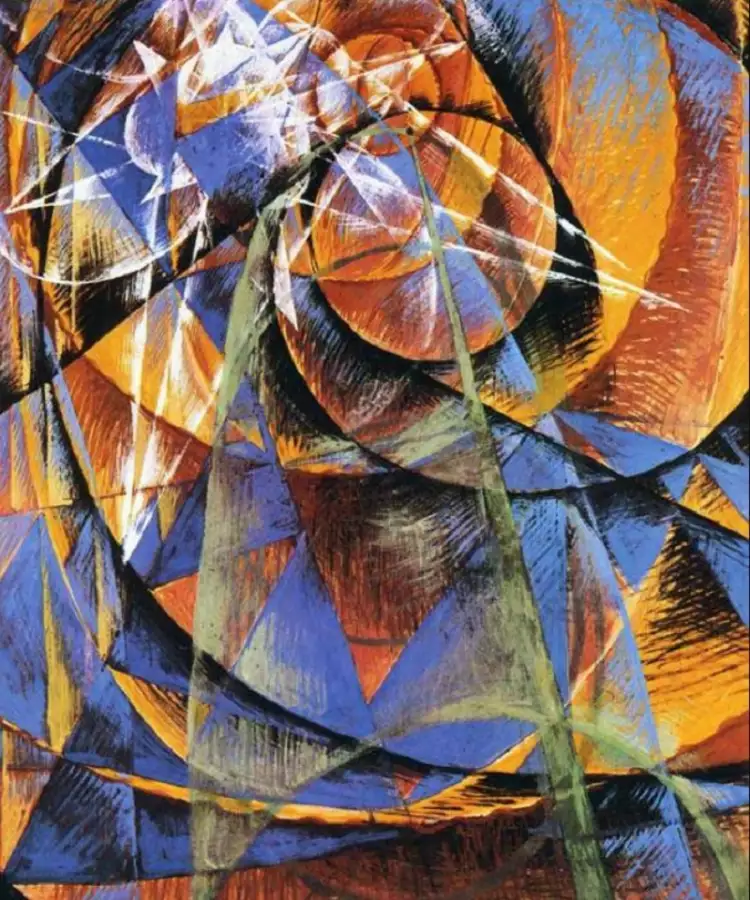 Джакомо Балла. Картина «Проход Меркурия перед Солнцем», 1914 Джакомо Балла. Картина «Проход Меркурия перед Солнцем», 1914