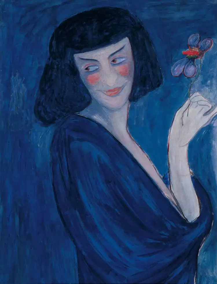 Марианна Веревкина. Картина «Танцовщик Александр Сахаров», 1909