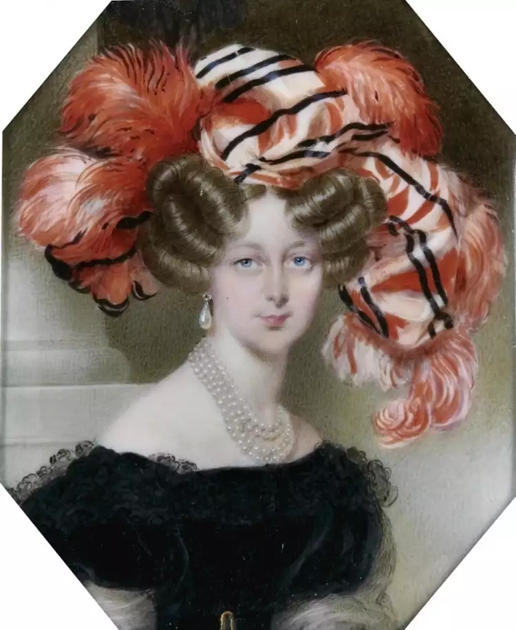 Мориц Михаэль Даффингер. Картина «Портрет графини Сидони Потоцкой», 1825