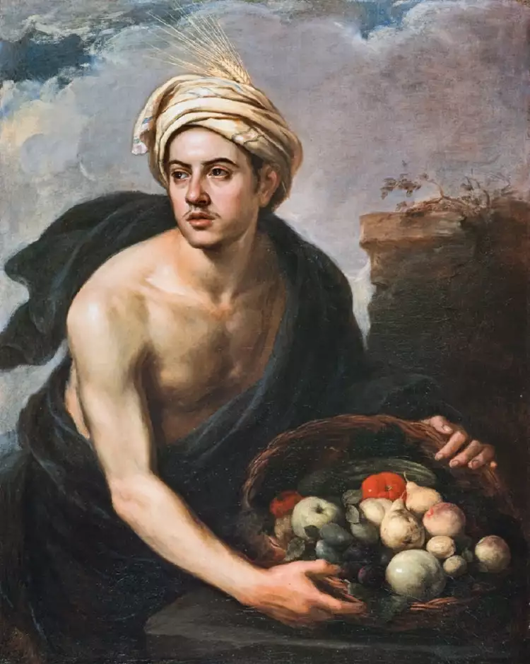 Эстебан Мурильо. Картина «Молодой человек с корзиной фруктов», 1640-1650 Эстебан Мурильо. Картина «Молодой человек с корзиной фруктов», 1640-1650