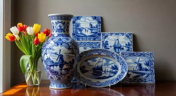 Искусство делфтского фаянса: сине-белая керамика Голландии