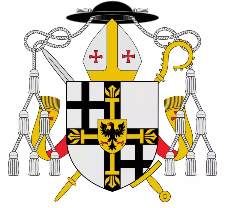 Орден Черного Орла. Герб Великого магистра Духовного Тевтонского ордена