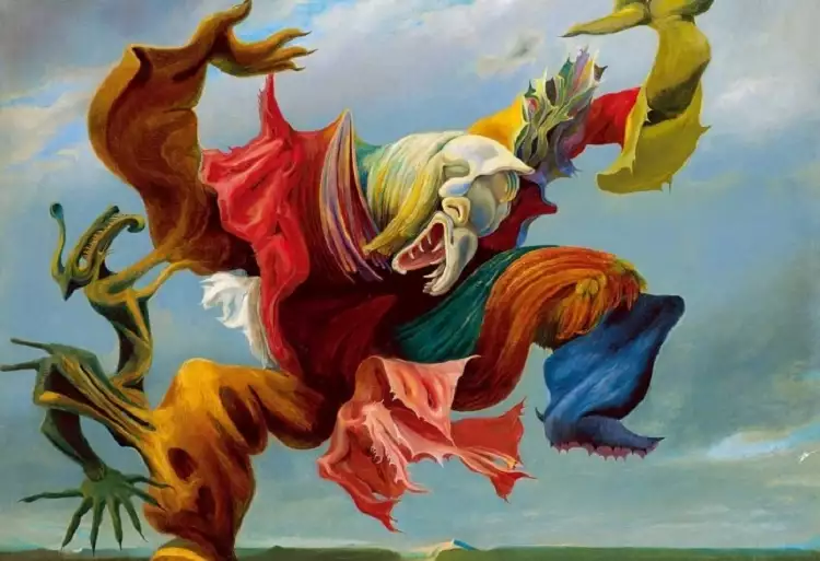 Сюрреализм. Макс Эрнст. «Домашний ангел или Триумф сюрреализма», 1937 Сюрреализм. Макс Эрнст. «Домашний ангел или Триумф сюрреализма», 1937