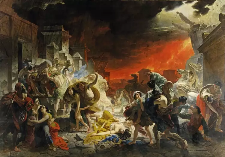 Classicism. Karl Bryullov. The Last Day of Pompeii, 1830-1833 Classicism. Karl Bryullov. The Last Day of Pompeii, 1830-1833