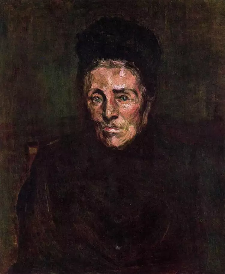 Georges Braque. Großmutters Freund, 1900 Georges Braque. Großmutters Freund, 1900
