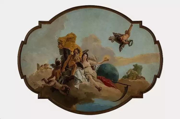 Джованни Баттиста Тьеполо. «Время разоблачающее истину», 1743