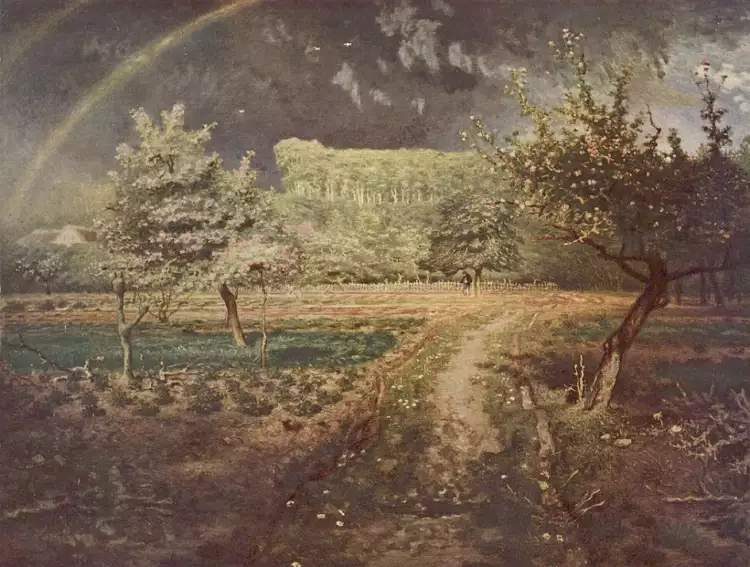 Жан-Франсуа Милле. «Весна», 1873 Жан-Франсуа Милле. «Весна», 1873