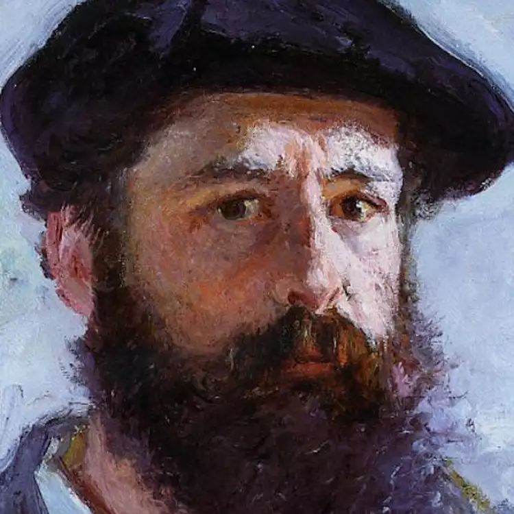 Claude Monet. Self-portrait in a beret, 1886 Claude Monet. Self-portrait in a beret, 1886