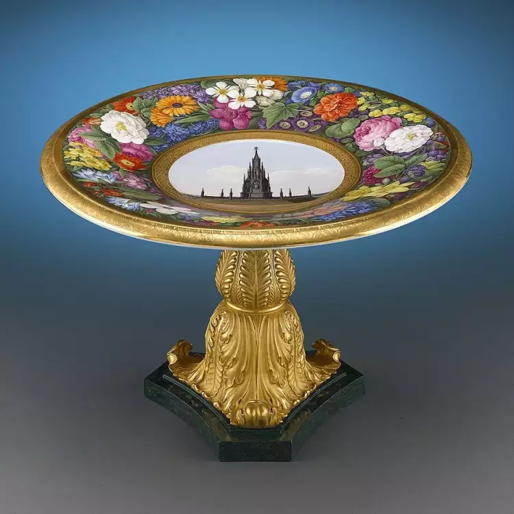 KPM Berlin. Geschenk von Friedrich Wilhelm III. an Papst Pius VII., um 1823 KPM Berlin. Geschenk von Friedrich Wilhelm III. an Papst Pius VII., um 1823